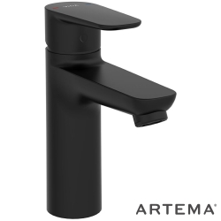 Artema - Artema Flow Soft Lavabo Bataryası, Mat Siyah (Yüksek) - A4300936