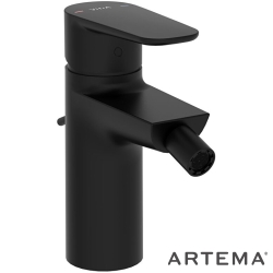 Artema - Artema Flow Soft Bide Bataryası, Sifon Kumandalı, Mat Siyah - A4305436