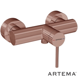Artema - Artema Minimax Round Duş Bataryası, Soft Bakır - A4352929