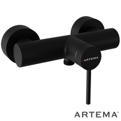 Artema - Artema Minimax Round Duş Bataryası, Mat Siyah - A4352936