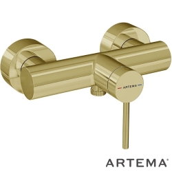 Artema - Artema Minimax Round Duş Bataryası, Soft Altın - A4352974