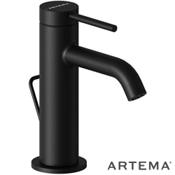 Artema - Artema Minimax Round Yüksek Lavabo Bataryası, Mat Siyah - A4353236
