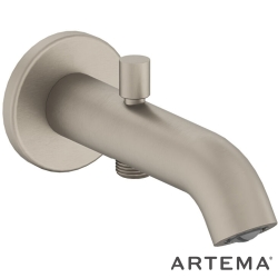 Artema - Artema Minimax Round Çıkış Ucu, El Duşu Çıkışlı, Fırçalı Nikel - A4354234