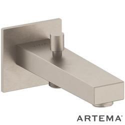Artema - Artema Minimax Square Çıkış Ucu, El Duşu Çıkışlı, Fırçalı Nikel - A4359534