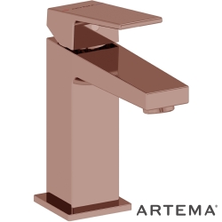 Artema - Artema Minimax Square Lavabo Bataryası, Soft Bakır - A4372029
