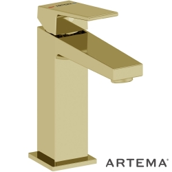Artema - Artema Minimax Square Yüksek Lavabo Bataryası, Soft Altın - A4372274