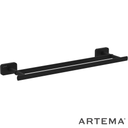 Artema - Artema Flow İkili Havluluk, Mat Siyah