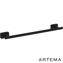 Artema - Artema Flow Uzun Havluluk, 40 cm, Mat Siyah