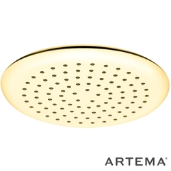 Artema - Artema Shine Round Duş Başlığı, 22 cm, Altın - A4563123STA