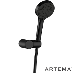 Artema - Artema Base Round 3F El Duşu Takımı, Mat Siyah - A4590636