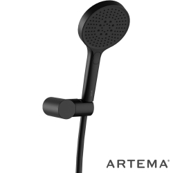 Artema - Artema Core Round 3F El Duşu Takımı, Mat Siyah - A4591436