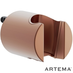 Artema - Artema Yuvarlak Sabit El Duş Askısı, Soft Bakır
