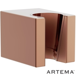 Artema - Artema Kare Sabit El Duş Askısı, Soft Bakır