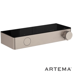 Artema - Artema Core Round Termostatik Duş Bataryası, Fırçalı Nikel - A4730734