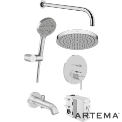 Artema - Artema Minimax Round Ankastre Banyo Seti