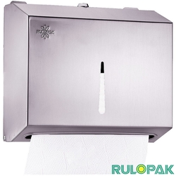 Rulopak - Rulopak Z Katlama Kağıt Havlu Dispenseri, Paslanmaz Çelik