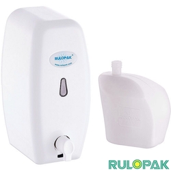 Rulopak - Rulopak Doldurmalı Köpük Sabun Dispenseri Metalik