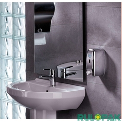 Rulopak - Rulopak Doldurmalı Krom Kaplama Köpük Sabun Dispenseri