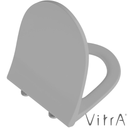 Vitra - Vitra Sento Yavaş Kapanır Klozet Kapağı, Mat Taş Gri