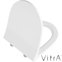 Vitra - Vitra Sento Yavaş Kapanır Klozet Kapağı, Kolay Sökülebilir, Mat Taş Gri - 130-476R009