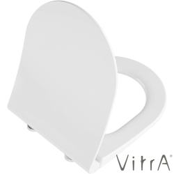 Vitra - Vitra Metropole Round Slim Yavaş Kapanır Klozet Kapağı, Çift Kat Görünümlü