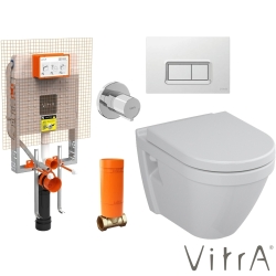 Vitra - VitrA S50 Asma Klozet + VitrA Gömme Rezervuar Seti