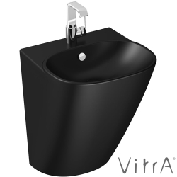 Vitra - Vitra Frame Monoblok Lavabo, 50 cm, Mat Siyah - 5798B483-0001
