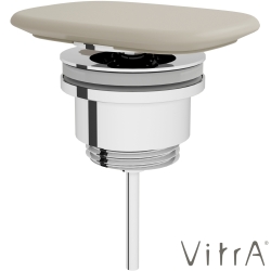 Vitra - Vitra Metropole Dikdörtgen Seramik Lavabo Süzgeci, Mat Kum Beji