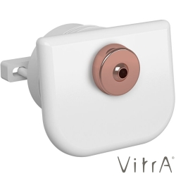 Vitra - Vitra Plural Rim-ex Klozet Rozeti (Bakır Taharet Setli, Beyaz)