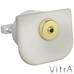 Vitra - Vitra Plural Rim-ex Klozet Rozeti (Altın Taharet Setli, Mat Bej)