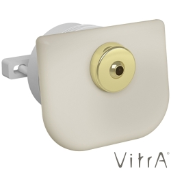 Vitra - Vitra Plural Rim-ex Klozet Rozeti (Altın Taharet Setli, Mat Kum Beji)