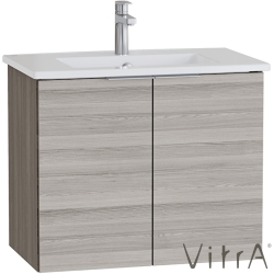 Vitra - Vitra Mia Plus Square Kapaklı Lavabo Dolabı, 80 cm, Cordoba