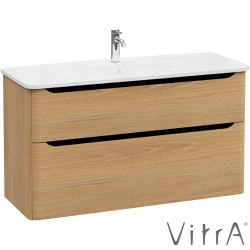Vitra - Vitra Integra Round Çift Çekmeceli Lavabo Dolabı, Ayaksız, 120 cm, Altın Meşe - 69999