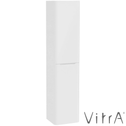 Vitra - Vitra Integra Round Çift Kapaklı Boy Dolabı, Parlak Beyaz (Sol) - 70068