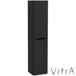 Vitra - Vitra Integra Round Çift Kapaklı Boy Dolabı, Mat Grafit (Sol) - 70070