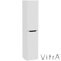 Vitra - Vitra Integra Round Çift Kapaklı Boy Dolabı, Mat Açık Gri (Sol) - 70074