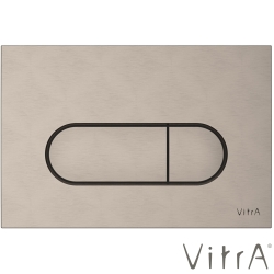 Vitra - Vitra Root Round Kumanda Paneli, Fırçalı Nikel