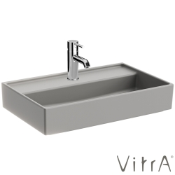 Vitra - Vitra ArchiPlan Dar Lavabo, 60x38 cm, Mat Taş Gri, VitraClean