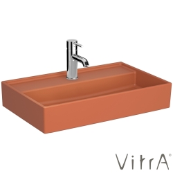 Vitra - Vitra ArchiPlan Dar Lavabo, 60x38 cm, Mat Terra Rosa, VitraClean