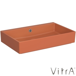 Vitra - Vitra ArchiPlan Dar Lavabo, 60x38 cm, Mat Terra Rosa, VitraClean