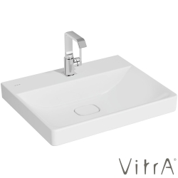 Vitra - Vitra Metropole Lavabo, 60 cm, Mat Beyaz, VitraClean - 7526B401-0041