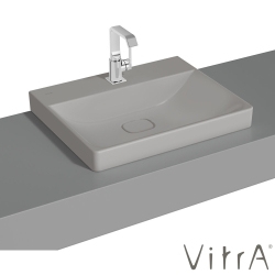 Vitra - Vitra Metropole Çanak Lavabo, 60 cm, Mat Taş Gri, VitraClean - 7526B476-0937