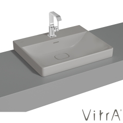 Vitra - Vitra Metropole Çanak Lavabo, 60 cm, Mat Taş Gri, VitraClean