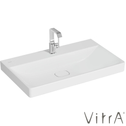 Vitra - Vitra Metropole Lavabo, 80 cm, Mat Beyaz, VitraClean - 7527B401-0041