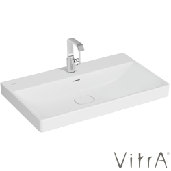 Vitra - Vitra Metropole Lavabo, 80 cm, Mat Beyaz, VitraClean
