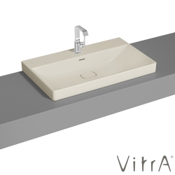 Vitra - Vitra Metropole Çanak Lavabo, 80 cm, Mat Kum Beji