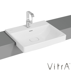 Vitra - Vitra Metropole Çanak Lavabo, 40 cm, Mat Beyaz, VitraClean