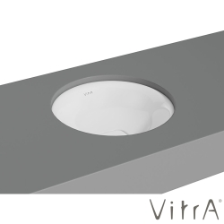 Vitra - Vitra Metropole Yuvarlak Tezgah Altı Lavabo, 40 cm, VitraClean - 7532B403-1083