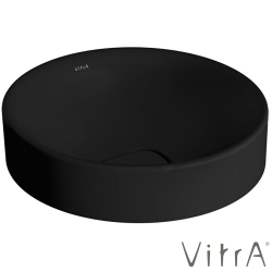 Vitra - Vitra Metropole Çanak Lavabo, 40 cm, Mat Siyah, VitraClean - 7532B483-1398