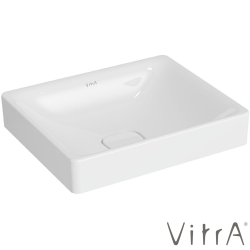Vitra - Vitra Metropole Dikdörtgen Çanak Lavabo, 50 cm, VitraClean - 7534B403-1398